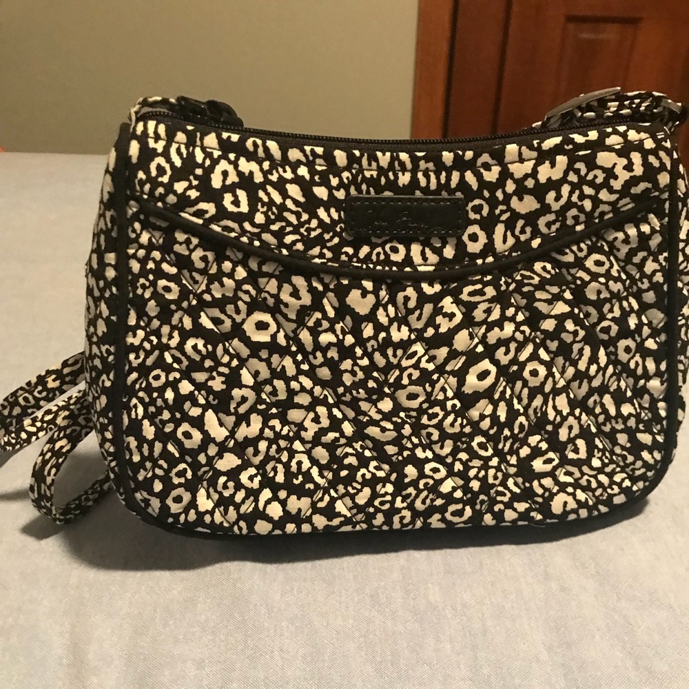 Vera Bradley Black and White Crossbody Purse